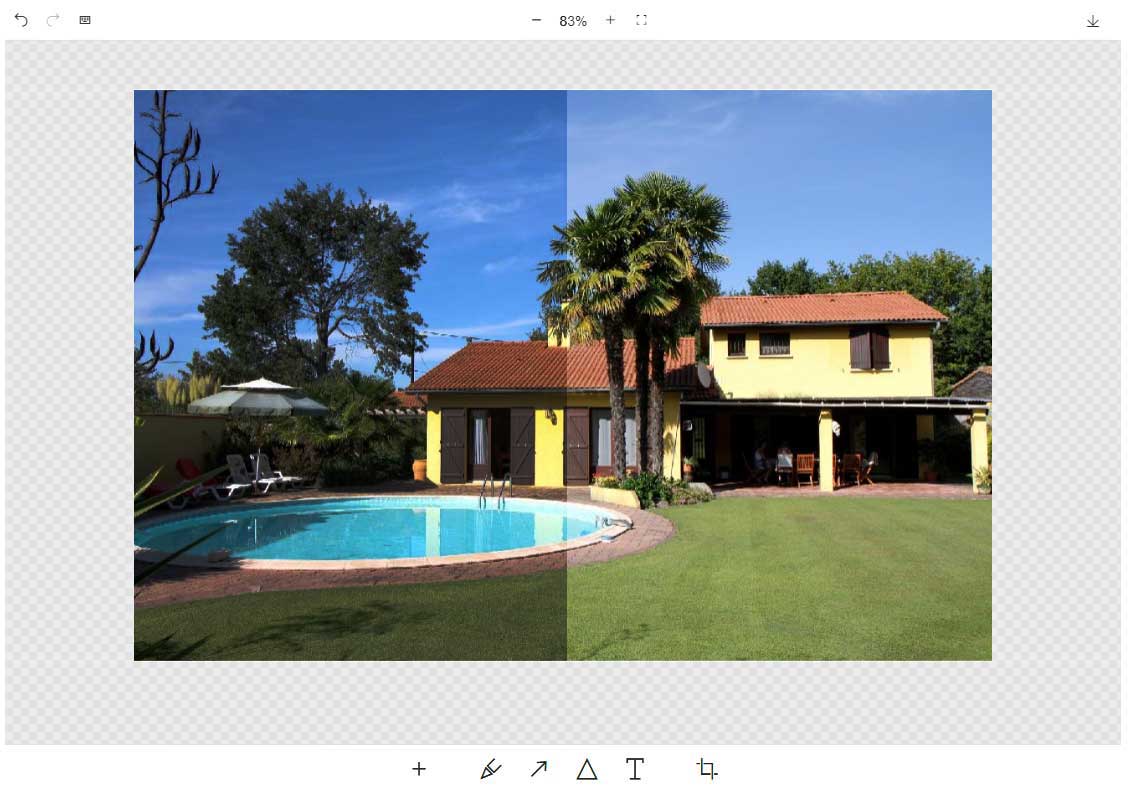 retouche photo annonce immobiliere